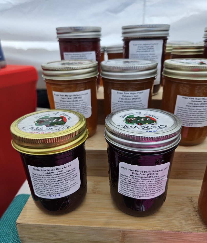 We offer Sugar Free Jam that is Vegan and Keto friendly!